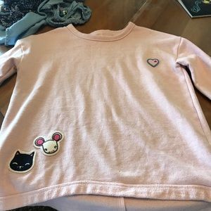 Girls sweat shirt/tee